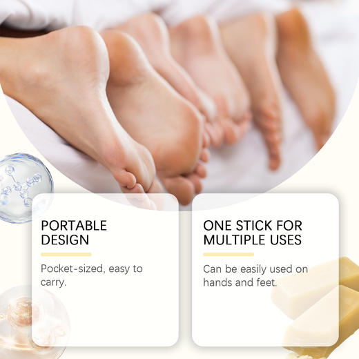 OceAura Lanolin Stick for Rough, Cracked Hands and Feet