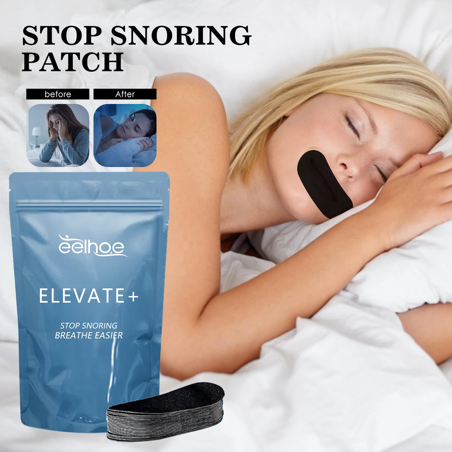ELEVATE+ Anti-Snoring Patch – Stop Snoring & Wake Restored
