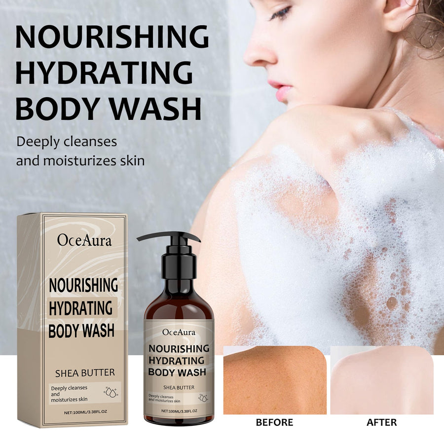 Shea Butter Body Wash for Deep Hydration & Glow