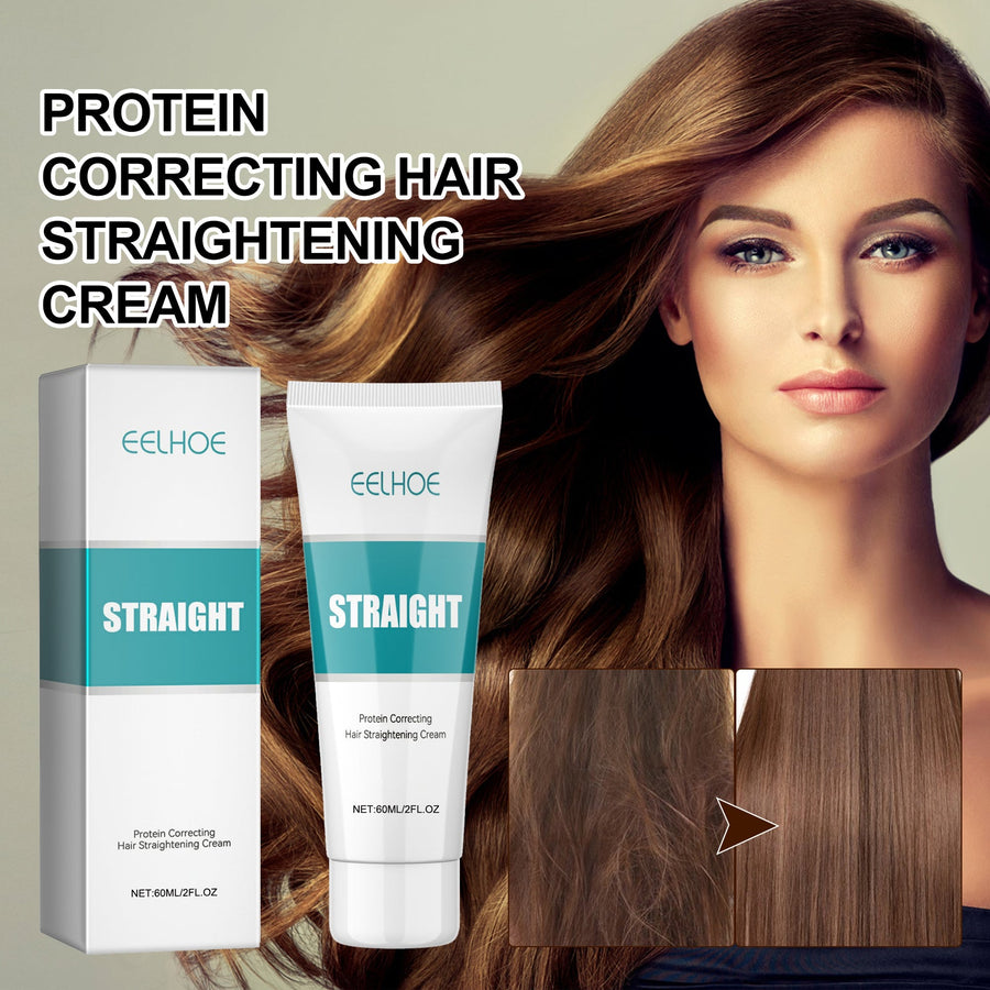 Protein Hair Straightening Cream for Smoother Hair