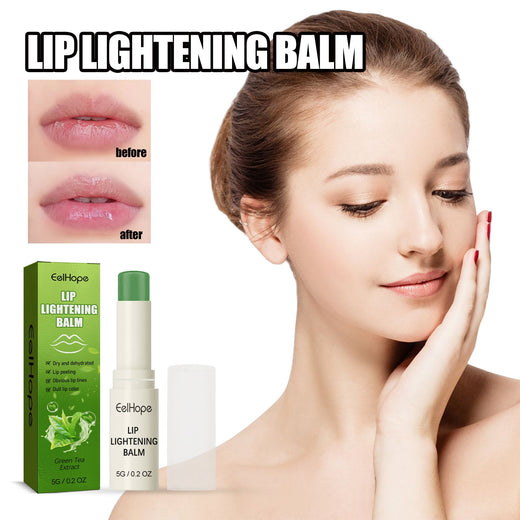 Green Tea Lip Balm for Dark, Dry & Cracked Lips