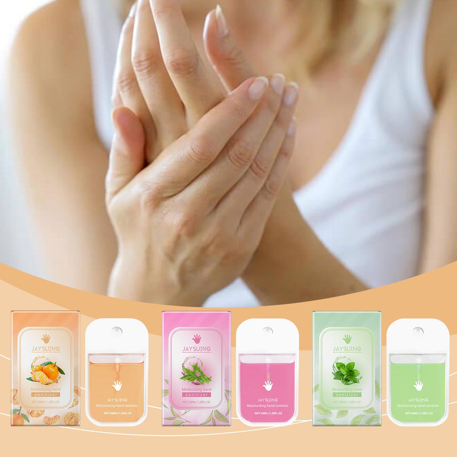 Moisturizing Hand Sanitizer Spray - No Sticky Residue