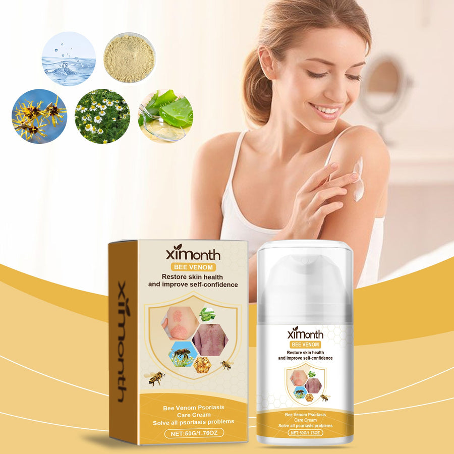 Bee Venom Cream for Itchy, Irritated Skin Relief