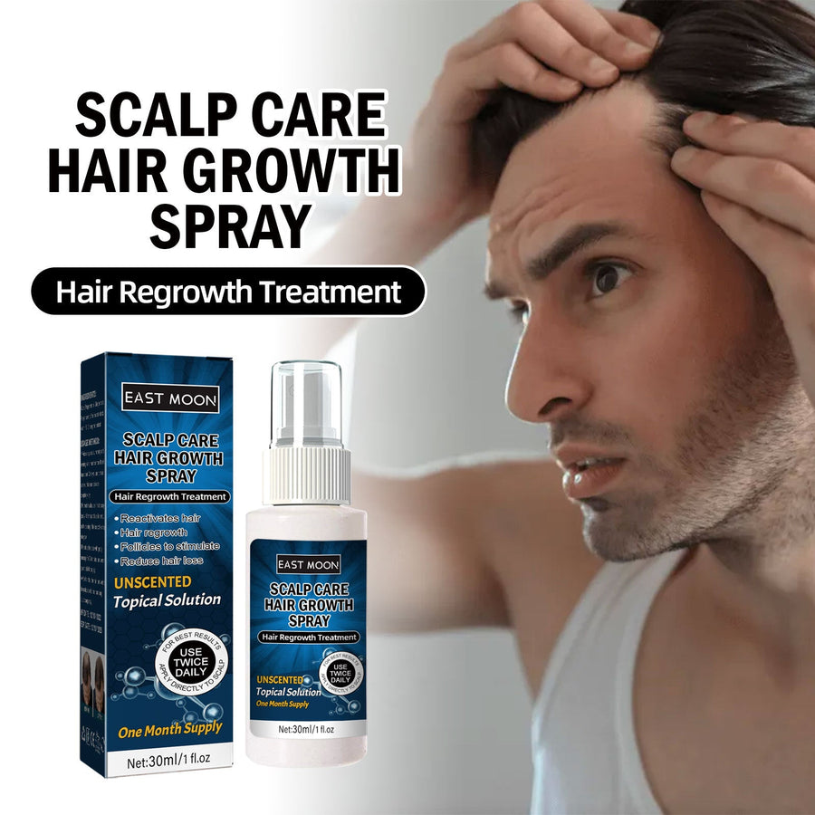 Men's Hair Growth Spray for Thinning Hair Support