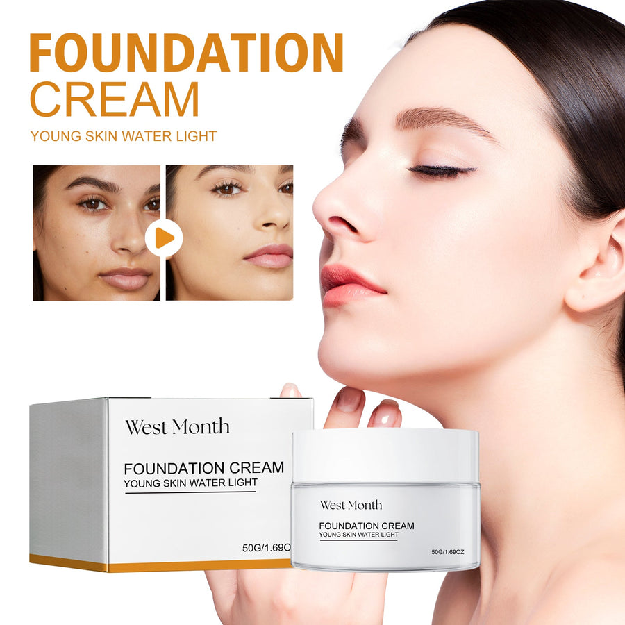 Foundation Cream for Light, Even-Looking Skin Coverage