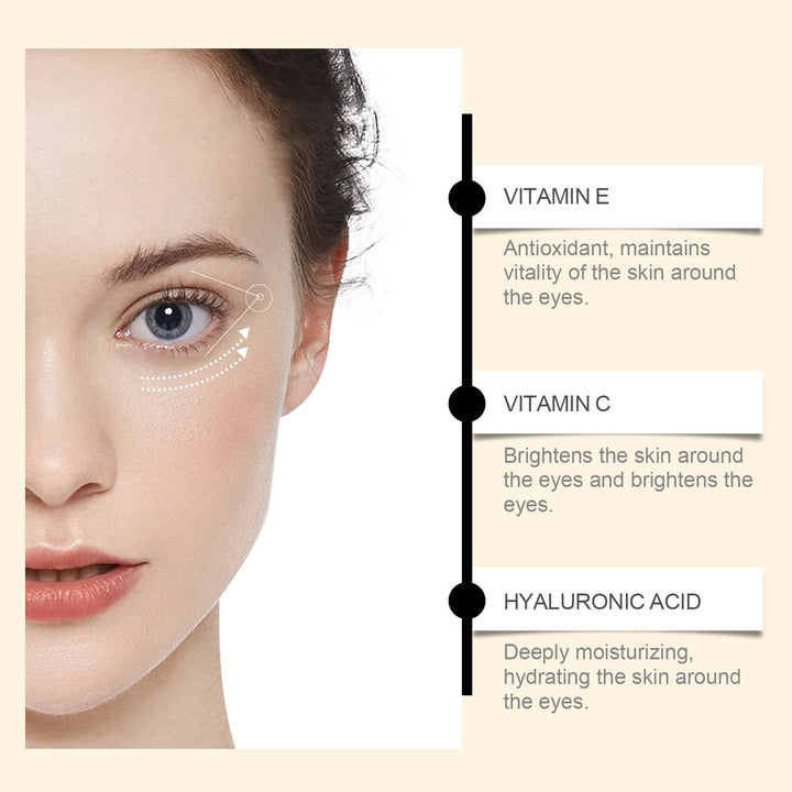 Vitamin C Eye Cream Stick for Dark Circles & Fine Lines