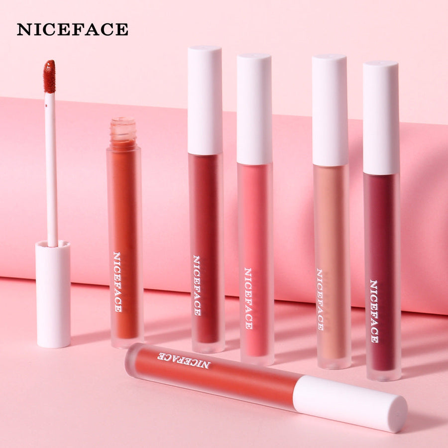 Velvet Matte Lip Gloss Set – 12 Pigmented Shades