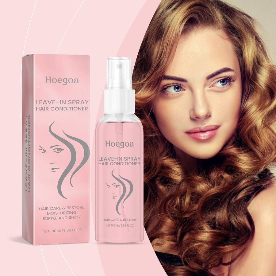 Leave-In Hair Spray Conditioner for Frizz & Gloss
