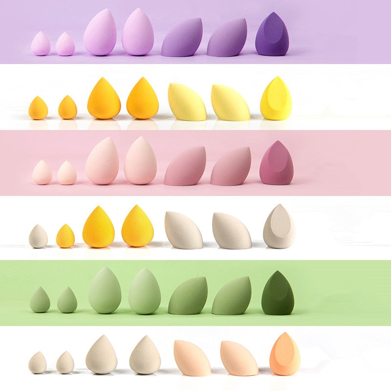 Makeup Sponge Set for Seamless Wet-or-Dry Blending