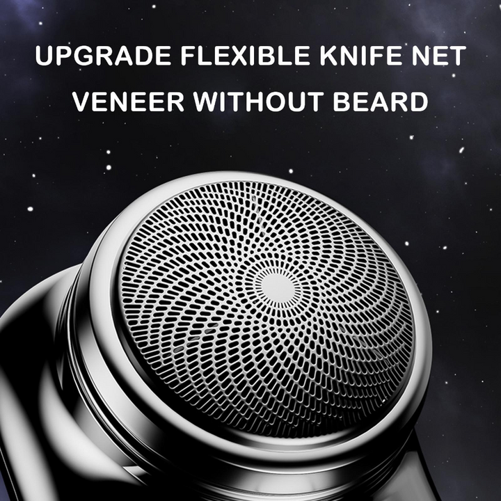 Compact Electric Shaver for Men – 60-Day Battery, Waterproof