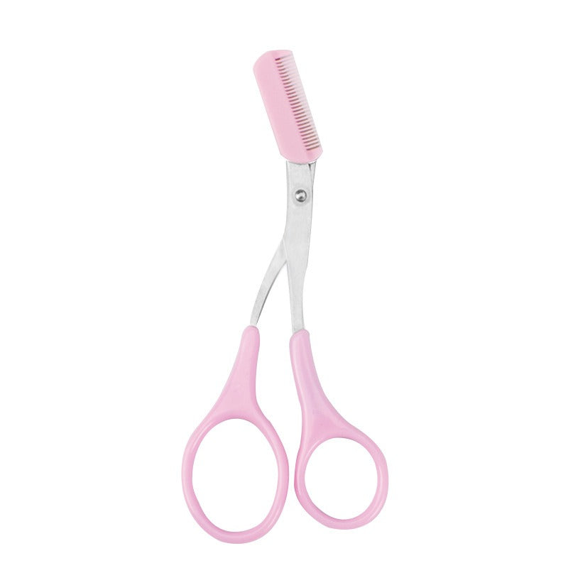 Eyebrow Scissors with Comb for Precise Brow Trimming