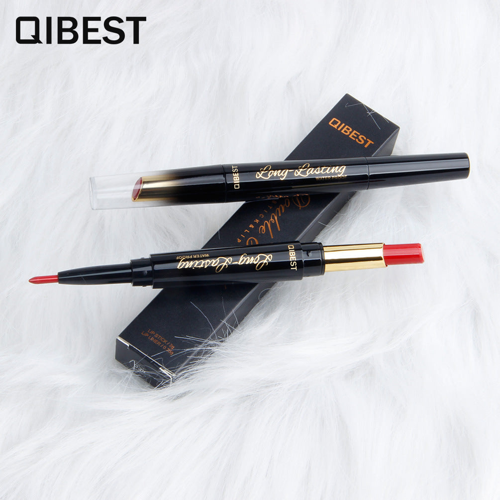 Double-Ended Lipstick Pen for Defined, Lasting Color