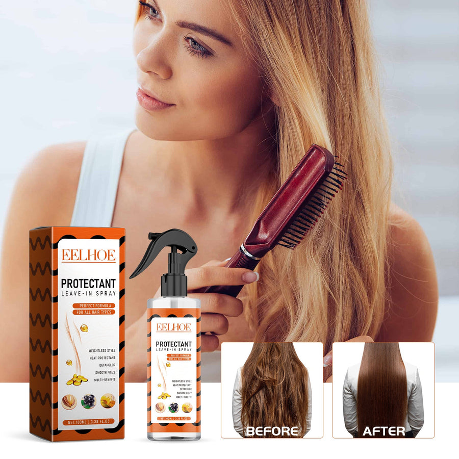 Leave-In Hair Spray for Smooth, Frizz-Free Protection