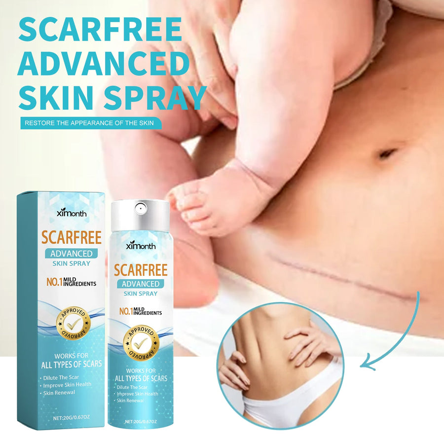 Skin Scar Treatment Spray — New Scars Fade in 2 Weeks, Old