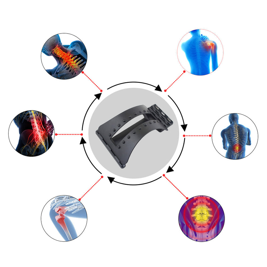 Adjustable Back Stretcher for Lumbar Support Relief
