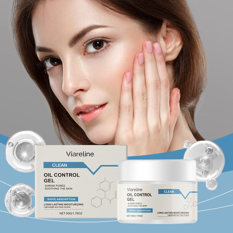 Oil Control Moisturizing Gel for Oily, Sensitive Skin