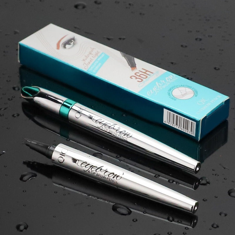 Waterproof Eyebrow Pen for 36H Hair-Like Definition