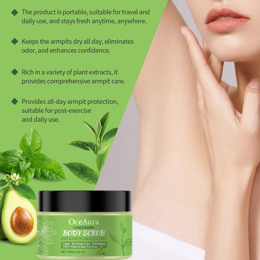 Underarm Scrub for Fresh, Smoother-Looking Skin Daily