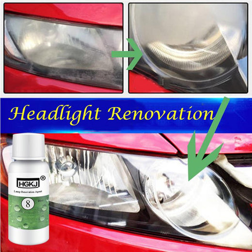 Headlight Restoration Fluid — Crystal Clear in Minutes
