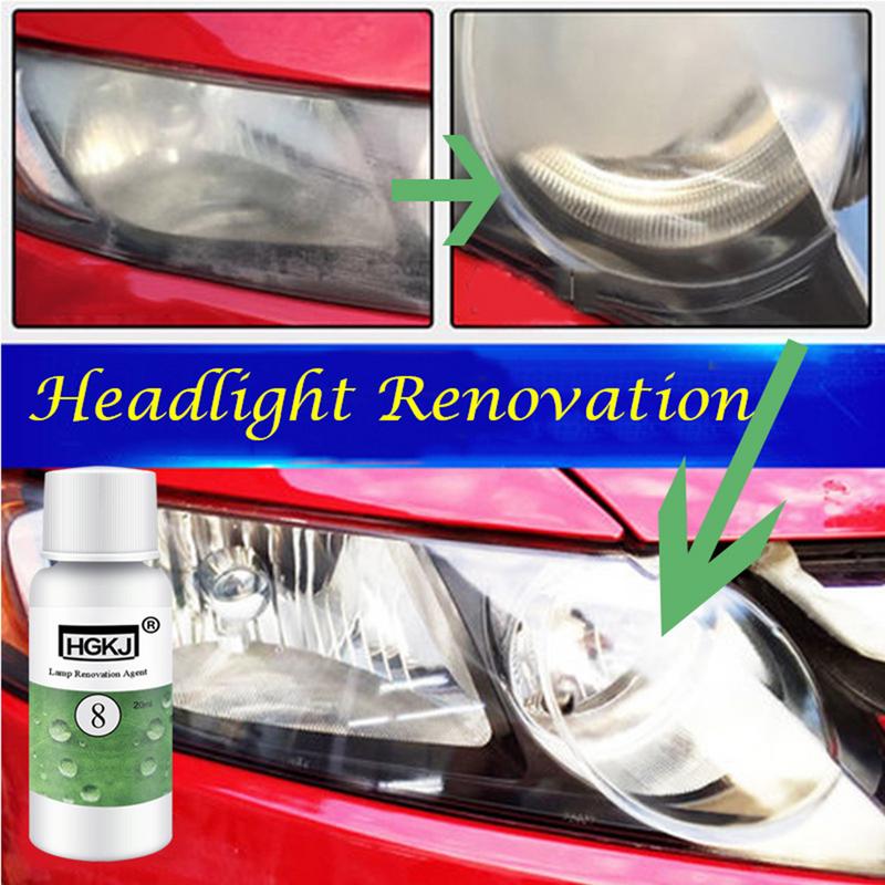 Headlight Restoration Fluid — Crystal Clear in Minutes