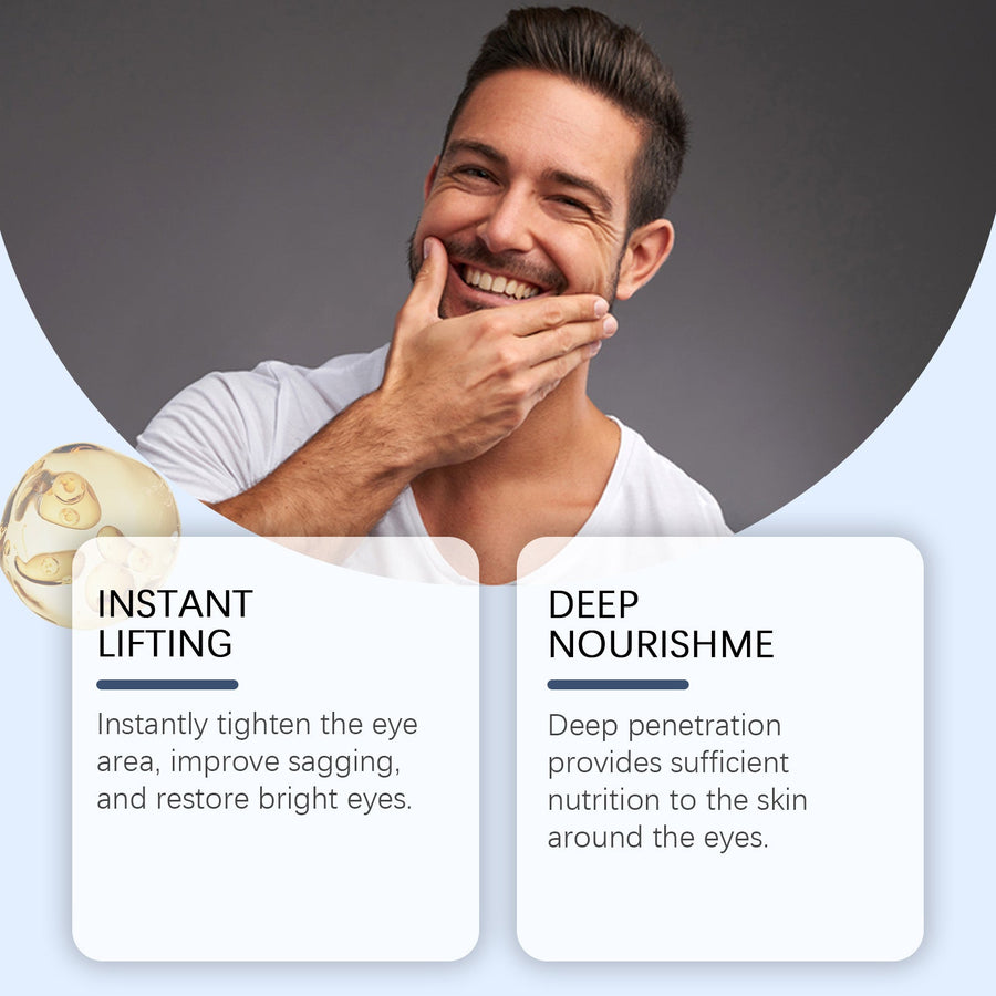 Men's Eye Cream for Bags, Puffiness & Fine Lines
