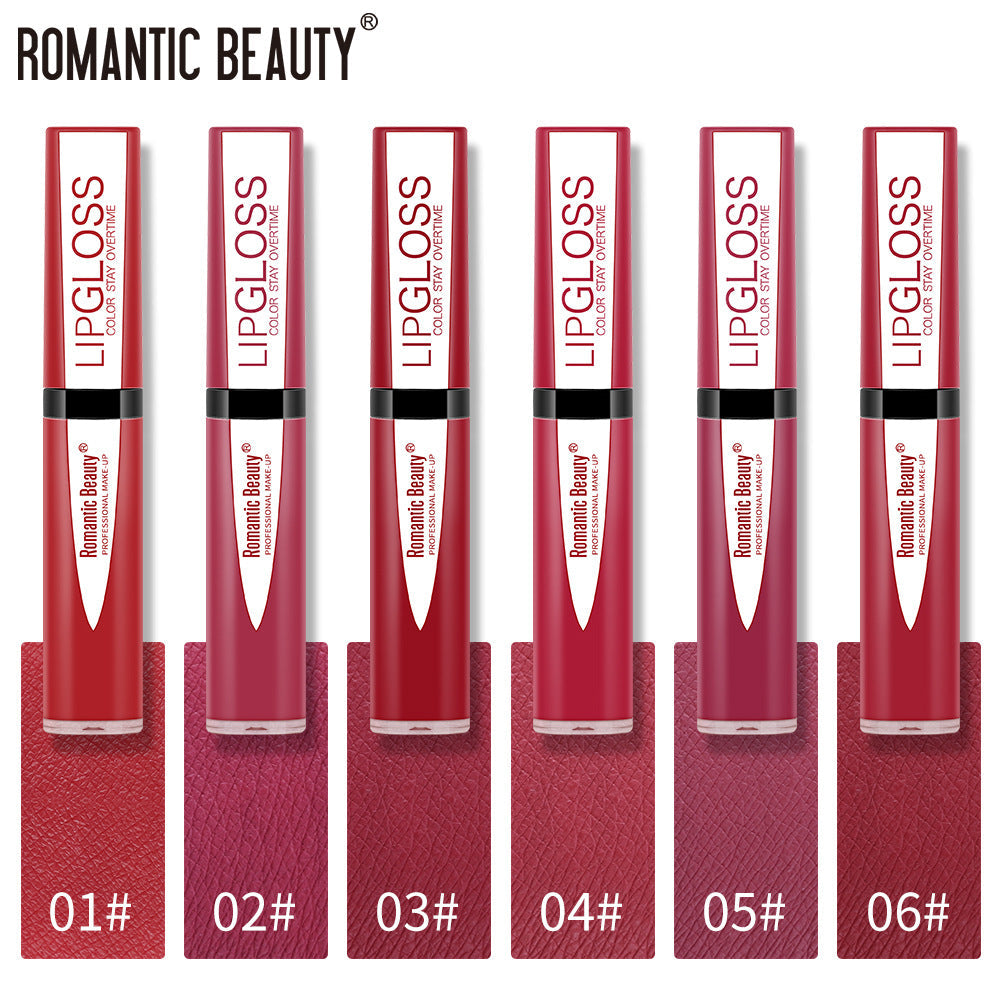 Matte Lip Gloss – Long-Wearing Berry & Burgundy Color