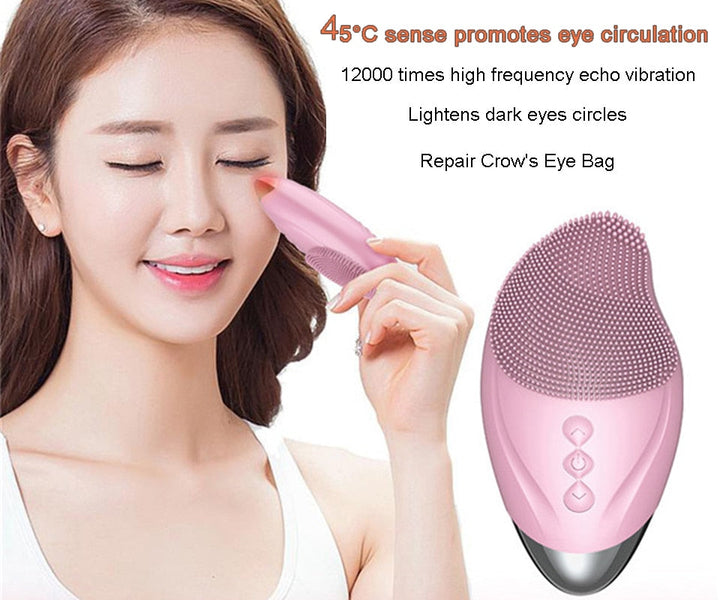 Ultrasonic Eye & Face Cleansing Brush — Brighter Eyes