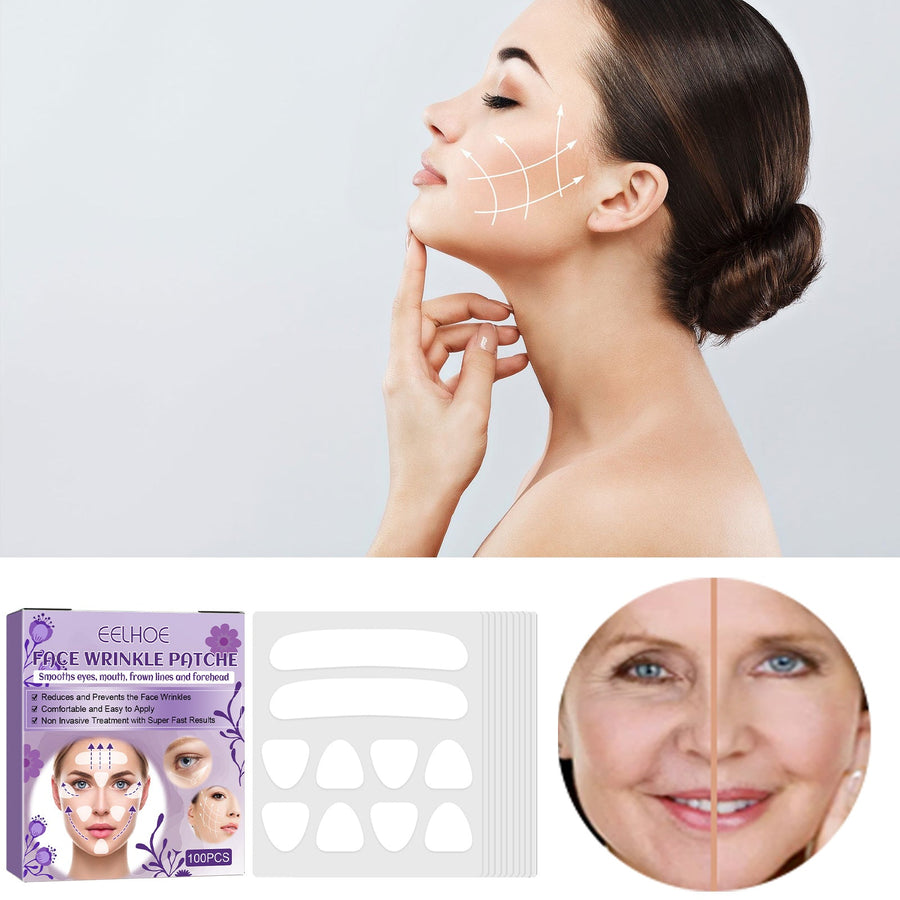 Face Wrinkle Patches — Visible Smoothing & Lifting in 20