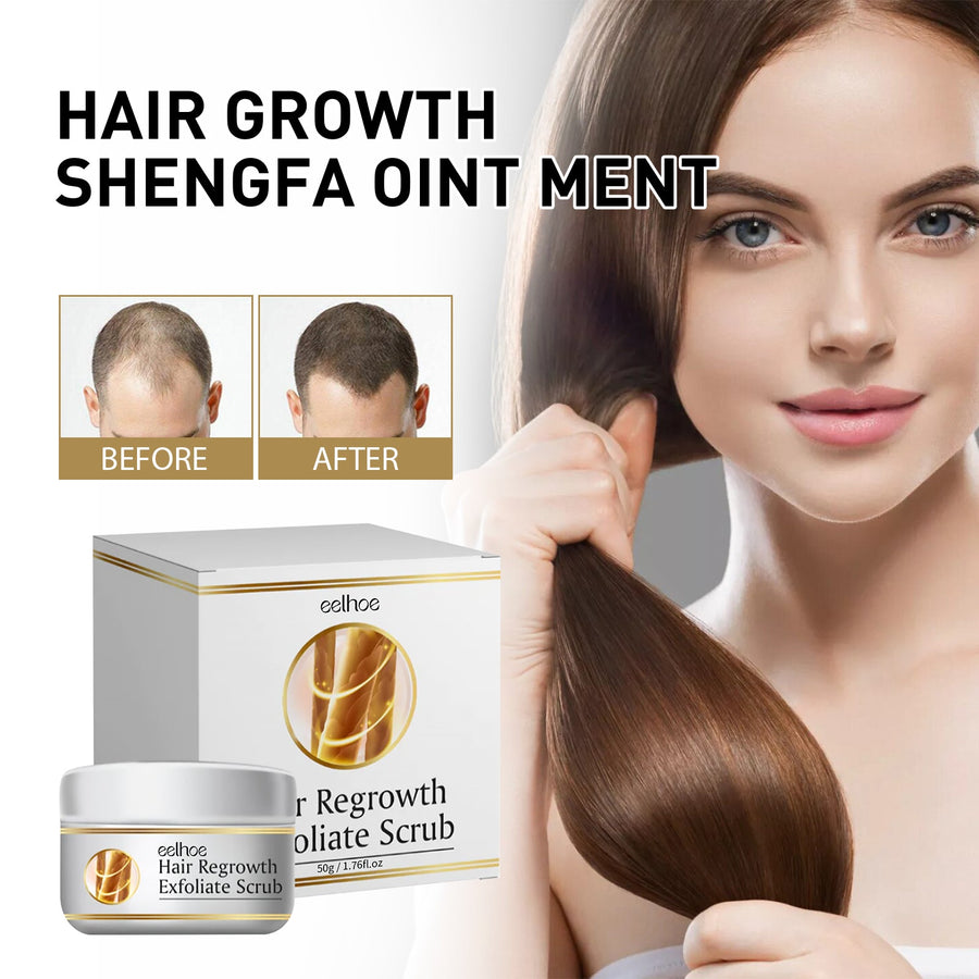 Exfoliating Hair Scrub for Scalp Refresh & Flake Control