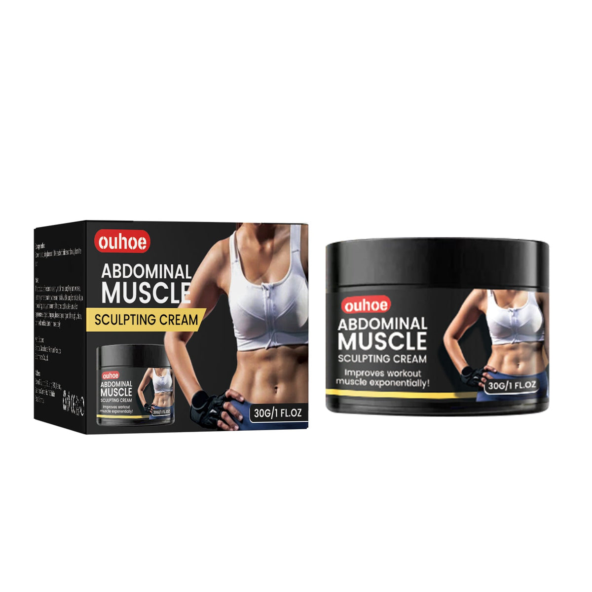 Abs Sculpting Cream for Toned, Firm Core Definition