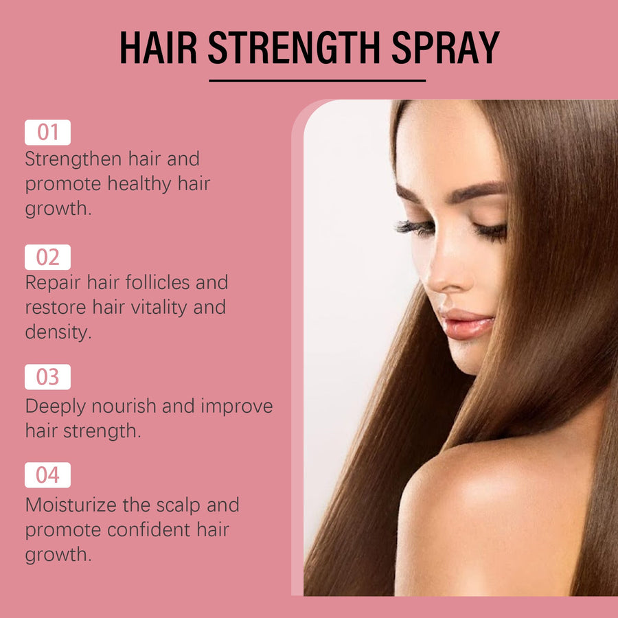 Hair Spray for Scalp Moisture & Stronger-Looking Hair