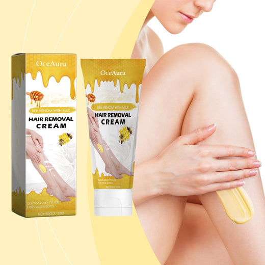 Bee Venom Milk Depilatory Cream for Face & Body