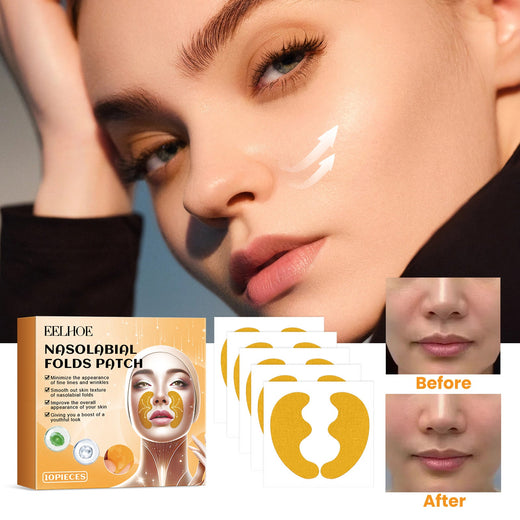 Nasolabial Fold Patches for Smoother Smile Lines Overnight