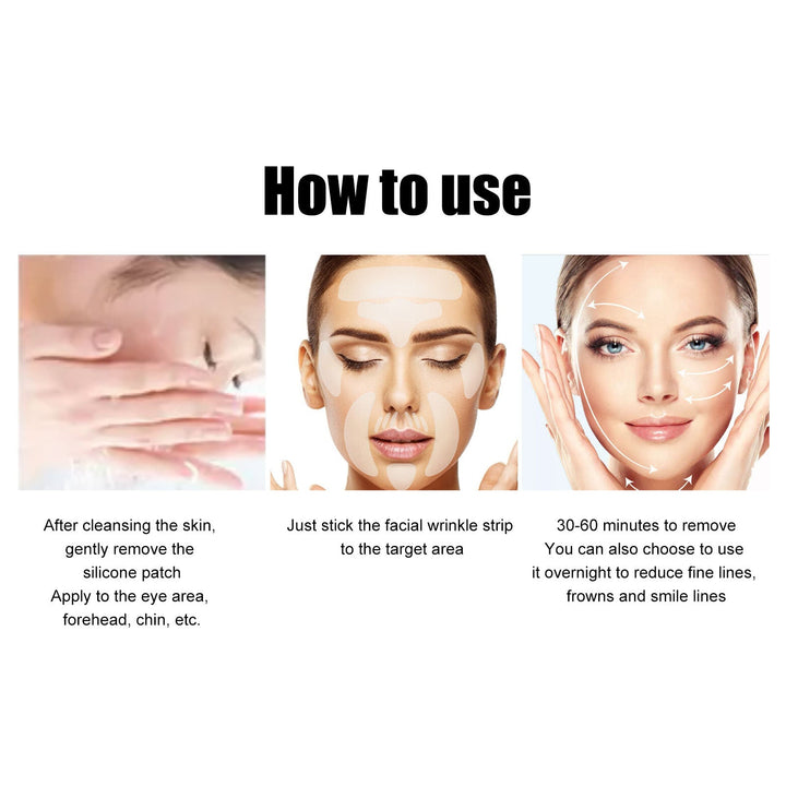 Facial Wrinkle Patches for Smoother-Looking Fine Lines