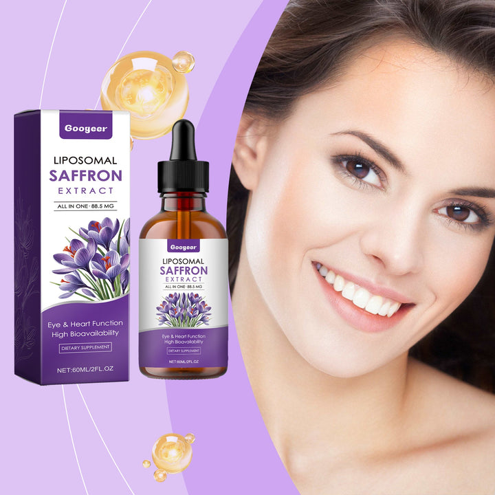 Saffron Supplement Drops, Dietary Supplement Body Therapy Bo