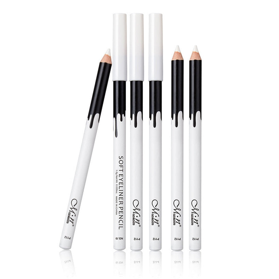 12-Piece Eyeliner Pencil Set for Soft, Lasting Definition