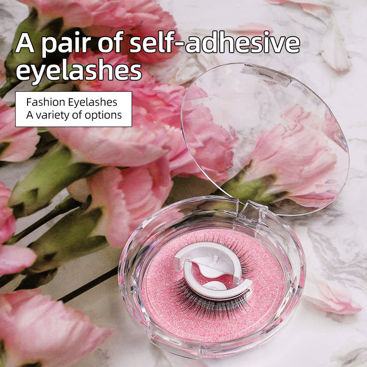 Self-Adhesive False Eyelashes for Natural Definition