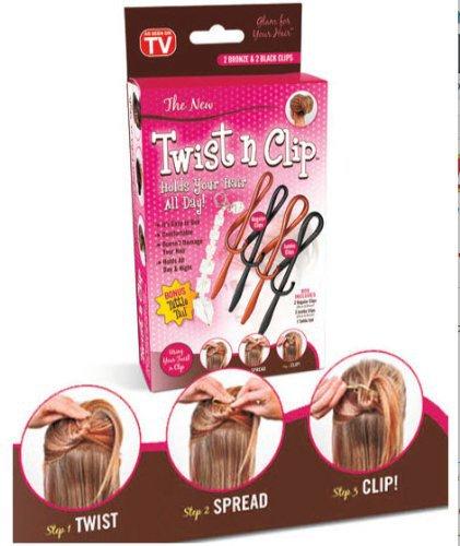 Twist n Clip Hair Tool — Effortless Updos in 3 Steps