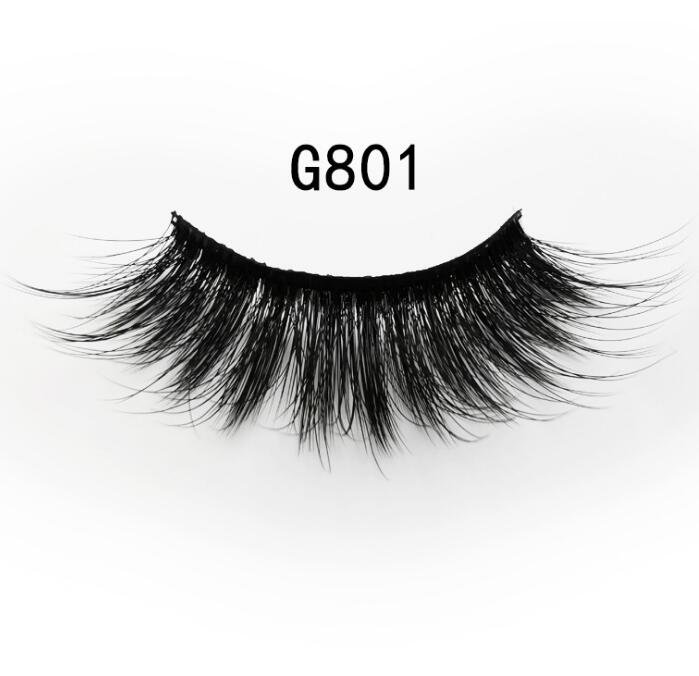 3D Mink False Eyelashes — Dramatic Volume & Thickness, 5 Pairs