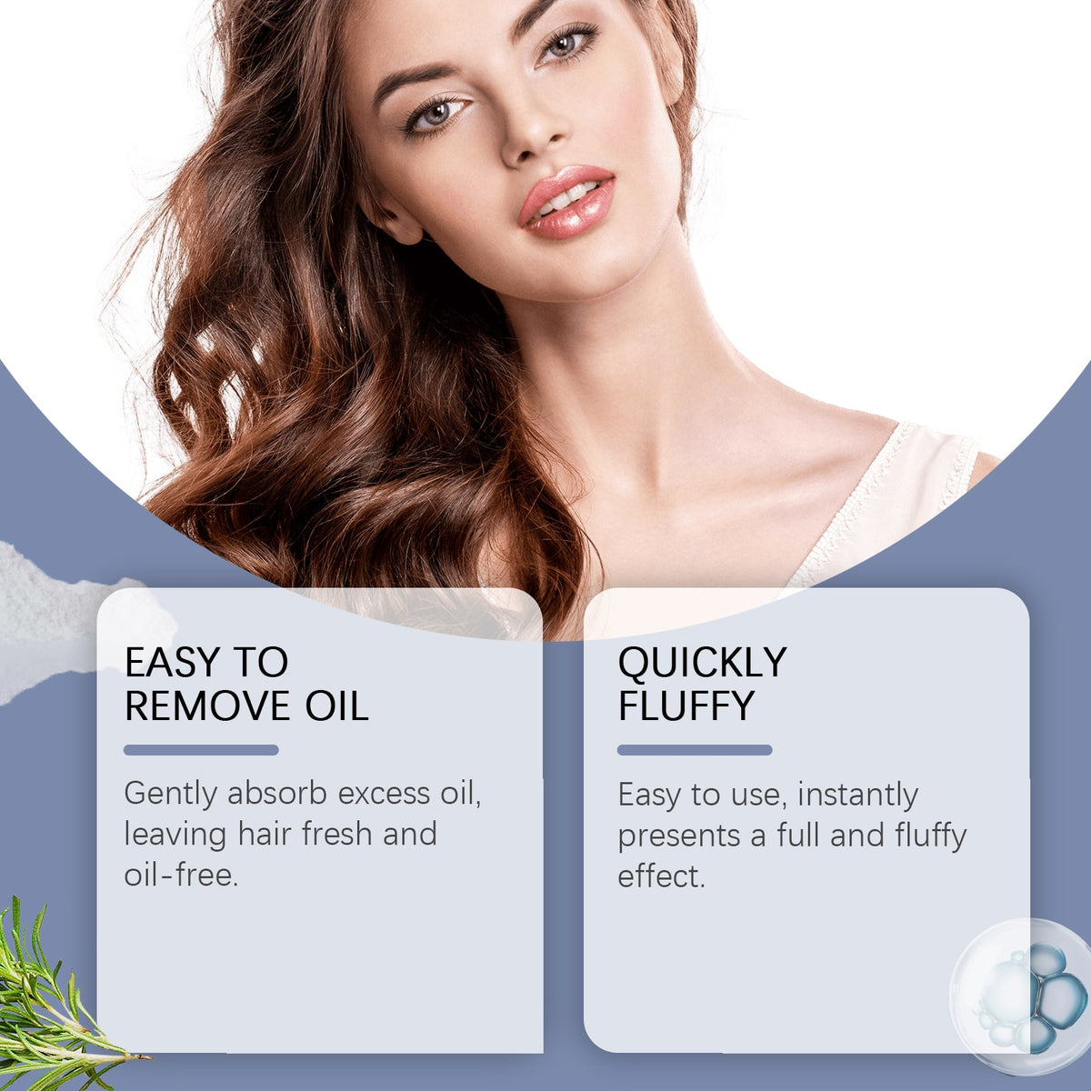 Hair Oil Control Powder for Fresh, Fluffy Volume