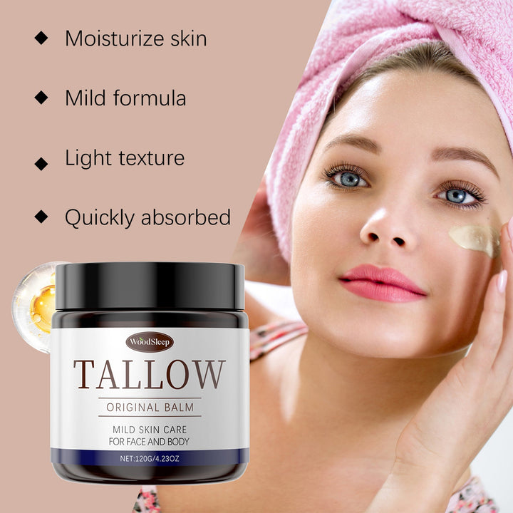 Tallow Honey Moisturizing Face Cream for Dry Skin