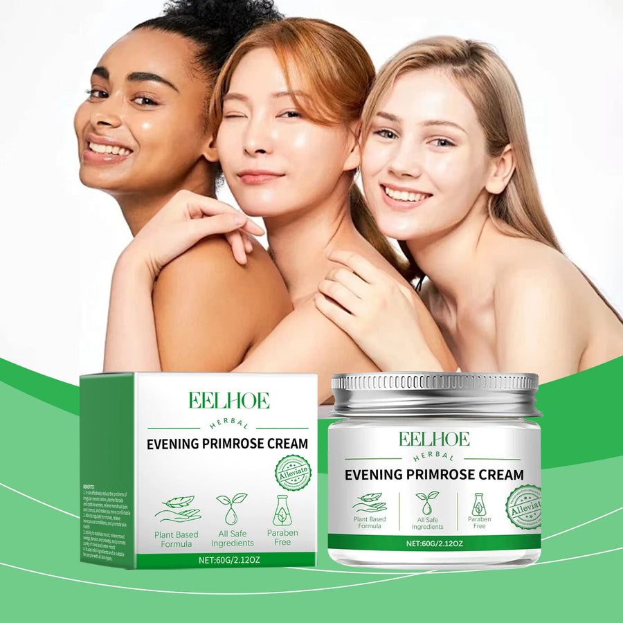 Evening Primrose Body Cream — Menstrual Pain Relief & Skin