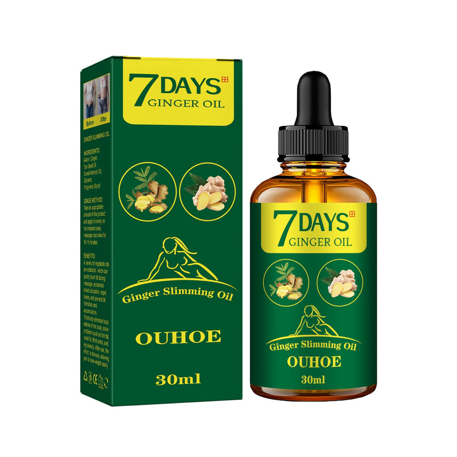 Ginger Body Shaping Oil – Visible Toning & Tightening in 7 Days