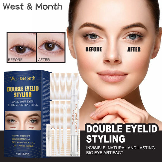Double Eyelid Mesh Strips for Natural-Looking Crease