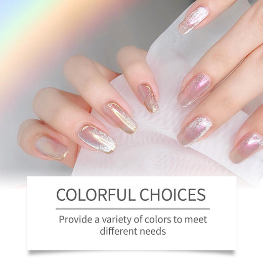 Semi-Cured Gel Nail Stickers - No UV Lamp Needed