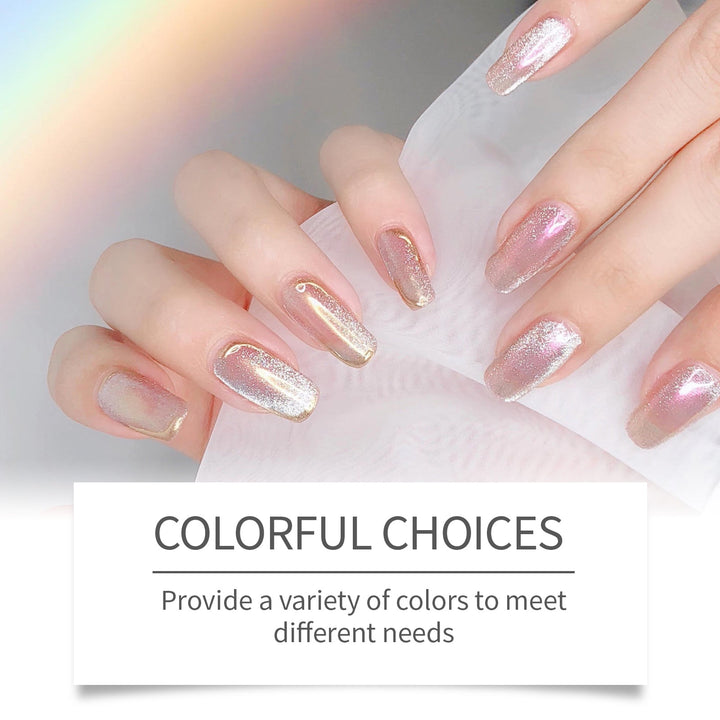 Semi-Cured Gel Nail Stickers - No UV Lamp Needed