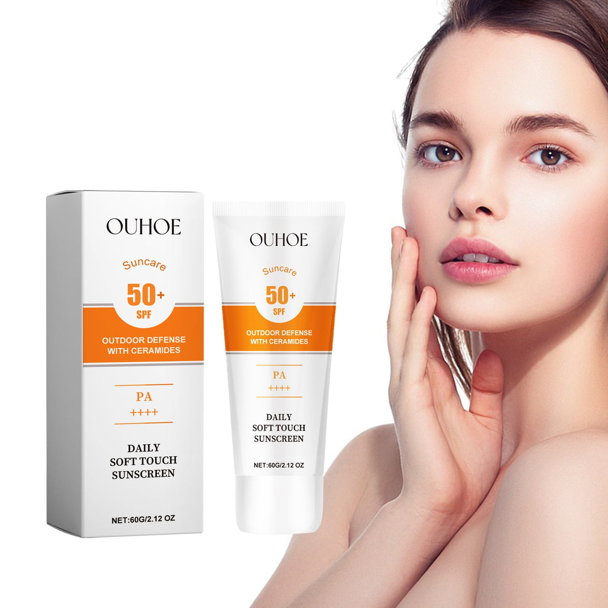 Daily Soft Touch Sunscreen SPF 50+ Non-Sticky Cream