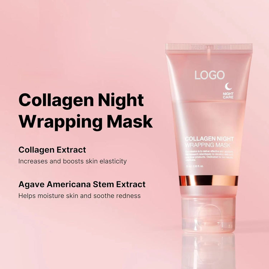 Collagen Overnight Wrapping Mask for Bouncy Glowing Skin