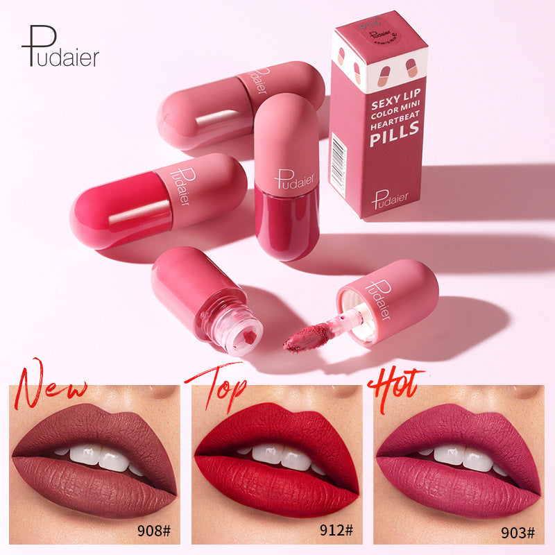 Mini Capsule Lip Glaze Set: 18 Matte Velvet Shades