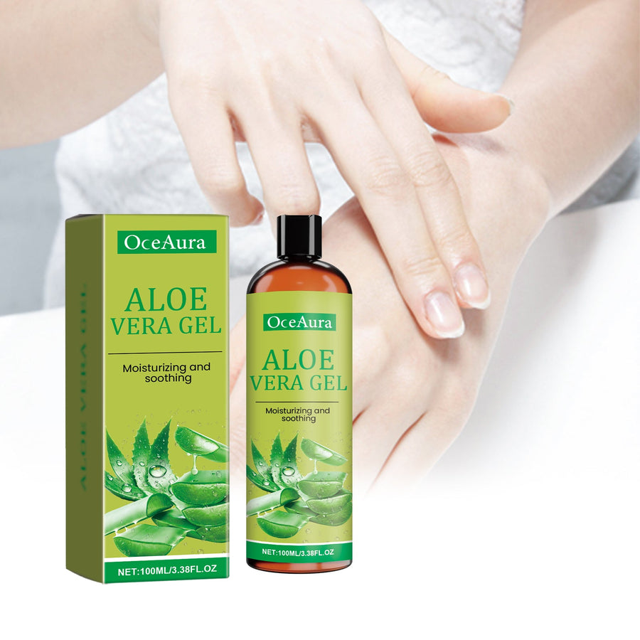 Aloe Vera Gel Moisturizer for Skin, Face, Body & Hair